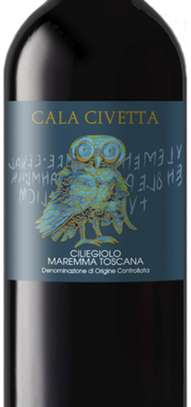 Cantina del Morellino Ciliegiolo Cala Civetta 2022